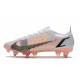 Scarpe Nike Mercurial Vapor 14 Elite SG-Pro Bianco Nero Cremisi Vivace Rosa Blast