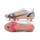 Scarpe Nike Mercurial Vapor 14 Elite SG-Pro Bianco Nero Cremisi Vivace Rosa Blast