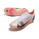 Scarpe Nike Mercurial Vapor 14 Elite SG-Pro Bianco Nero Cremisi Vivace Rosa Blast