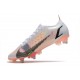 Scarpe Nike Mercurial Vapor 14 Elite SG-Pro Bianco Nero Cremisi Vivace Rosa Blast