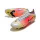 Scarpe Nike Mercurial Vapor 14 Elite SG-Pro Bianco Argento Metallico Platino Puro