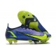 Scarpe Nike Mercurial Vapor 14 Elite SG-Pro Zaffiro Volt Blu Void