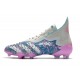 adidas Scarpa Predator Freak+ FG Argento Rosa Blu