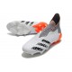 adidas Scarpa Predator Freak+ FG Bianco Ferro Metallizzato Rosso Solare