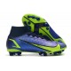 Nike Mercurial Superfly 8 Elite AG Pro Zaffiro Volt Blu Void