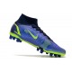 Nike Mercurial Superfly 8 Elite AG Pro Zaffiro Volt Blu Void