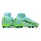 Nike Mercurial Superfly 8 Elite AG Pro Turchese Dinamico Lime Glow