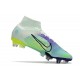 Nike Mercurial Superfly 8 Elite SG Pro AC Dream Speed Verde Orzo Volt Electro Viola