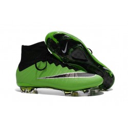 Scrapa da Calcio Nike Mercurial Superfly 4 FG ACC Verde Nero