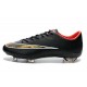 Scarpe de Calcetto Nike Mercurial Vapor X FG ACC Nero Oro Rosso