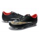 Scarpe de Calcetto Nike Mercurial Vapor X FG ACC Nero Oro Rosso