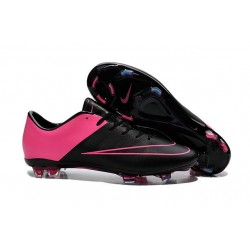 Scarpe de Calcetto Nike Mercurial Vapor X FG ACC Nero Rosa