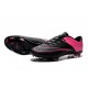 Scarpe de Calcetto Nike Mercurial Vapor X FG ACC Nero Rosa