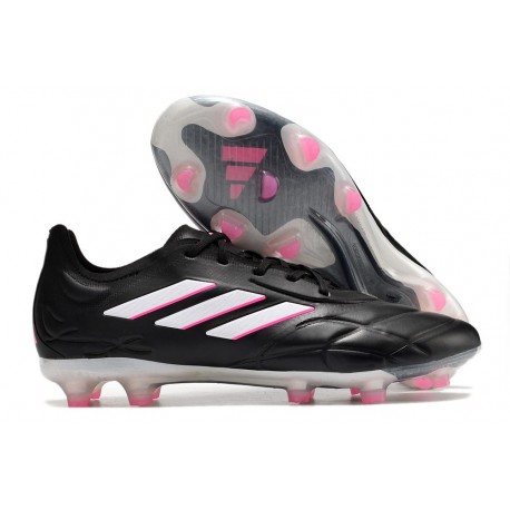 Scarpe da Calcio adidas Copa Pure.1 FG Nero Core Zero Metallico Rosa Shock Team