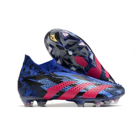 adidas Predator Accuracy + FG PP Blu Lucido Magenta Real Team Nero Core