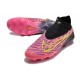 Nike Phantom GX Elite DF FG Link Rosa Nero Giallo