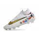 Nike Phantom GX Elite DF FG Link Bianco Oro