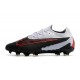 Scarpe da Calcio Nike Phantom GX Elite FG Nero Grigio Rosso