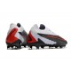 Scarpe da Calcio Nike Phantom GX Elite FG Nero Grigio Rosso