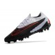 Scarpe da Calcio Nike Phantom GX Elite FG Nero Grigio Rosso