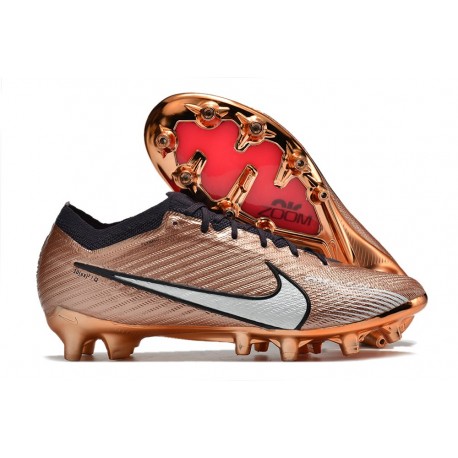 Nike Air Zoom Mercurial Vapor 15 Elite AG SE X Mbappe Rame Metallico