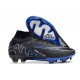 Nike Zoom Mercurial Superfly 9 Elite AG Pro Nero Cromo Hyper Royal