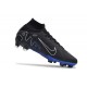 Nike Zoom Mercurial Superfly 9 Elite AG Pro Nero Cromo Hyper Royal