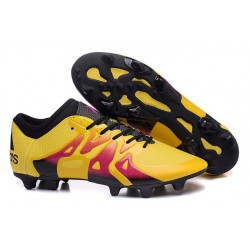 Nuove Scarpa da Calcio Menace Pack Adidas X 15.1 FG/AG Giallo Rosso