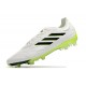 Scarpe da Calcio adidas Copa Pure.1 FG Bianco Nero Core Limone Lucido