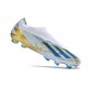 Scarpe da calcio adidas X Crazyfast.1 LL FG Bianco Blu Oro