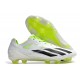 adidas X Crazyfast+ FG Nuovo Scarpa Bianco Nero Core Limone Lucido