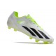 adidas X Crazyfast+ FG Nuovo Scarpa Bianco Nero Core Limone Lucido