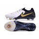 Nike Phantom GX Elite FG Nuovo Bianco Nero Oro Metallizzato