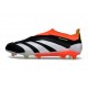 adidas Predator Elite Senza Lacci FG Nero Core Bianco Rosso Solare