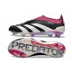 adidas Predator Elite Senza Lacci FG Nero Bianco Viola