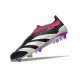 adidas Predator Elite Senza Lacci FG Nero Bianco Viola