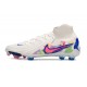 Nike Phantom Luna 2 Elite FG Scarpa Bianco Rosa Blu