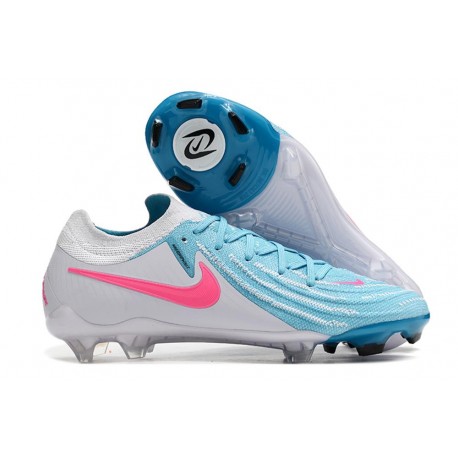 Nike Phantom Luna II Elite L FG Bianco Blu Rosa