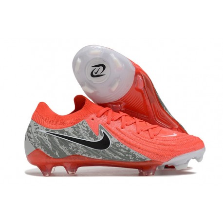 Nike Phantom Luna II Elite L FG Rosso Nero Grigio