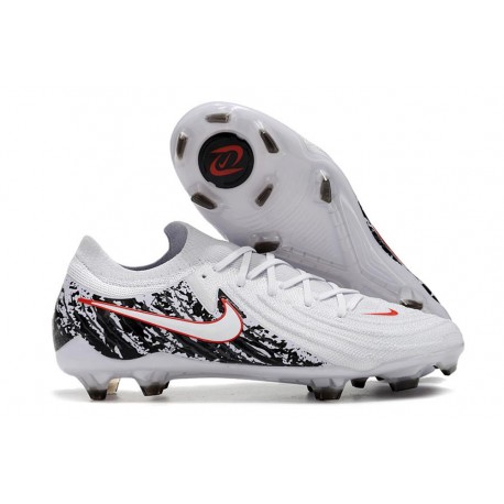 Nike Phantom GX Elite FG Nuovo Bianco Nero Rosso