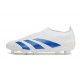 adidas Predator Elite Senza Lacci FG Bianco Blu