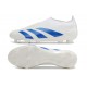 adidas Predator Elite Senza Lacci FG Bianco Blu