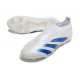 adidas Predator Elite Senza Lacci FG Bianco Blu