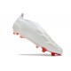 adidas Predator Elite Senza Lacci FG Bianco Rosso