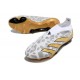 adidas Predator Elite Senza Lacci FG Oro Bianco Grigio