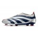 adidas Predator Elite Senza Lacci FG Silver Svart Röd