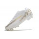 Scarpe Nike Zoom Mercurial Vapor XV Elite FG Bianco Oro