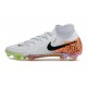 Scarpe Nike Phantom Luna Elite FG Bianco Nero Arancione