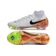 Scarpe Nike Phantom Luna Elite FG Bianco Nero Arancione