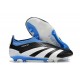 adidas Predator Elite Senza Lacci FG Nero Bianco Blu